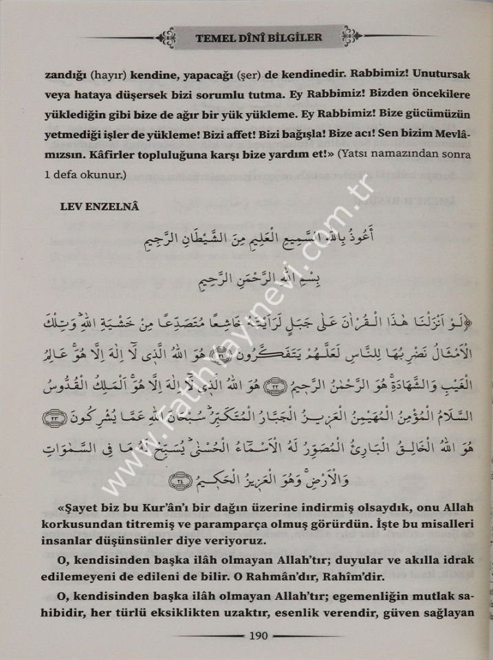 Temel Dini Bilgiler