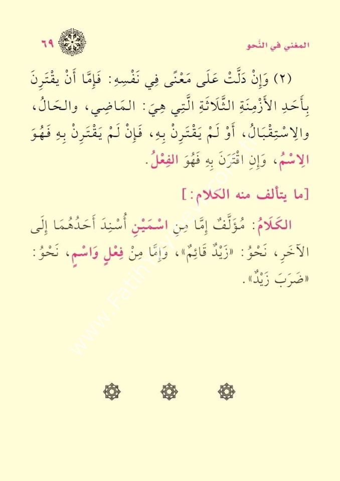 Metnu Katri’n-Nedâ ve Belli’s-Sadâ ve Metnu’l- Muğnî fi’n-Nahv / متن قطر الندى وبل الصدى ومتن المغني في النحو