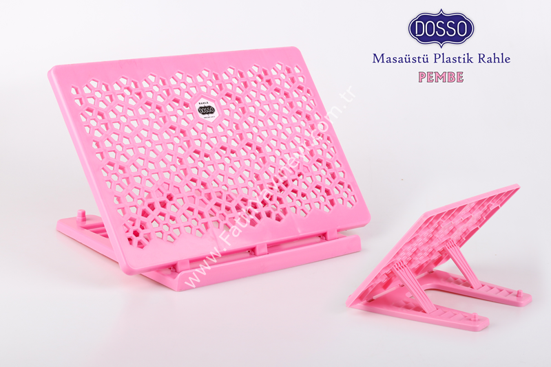 DOSSO RAHLE MASAÜSTÜ PLASTİK RAHLE(PEMBE)