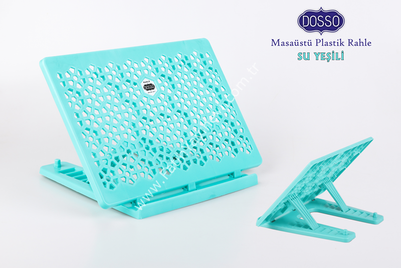 DOSSO RAHLE MASAÜSTÜ PLASTİK RAHLE(SU YEŞİLİ)