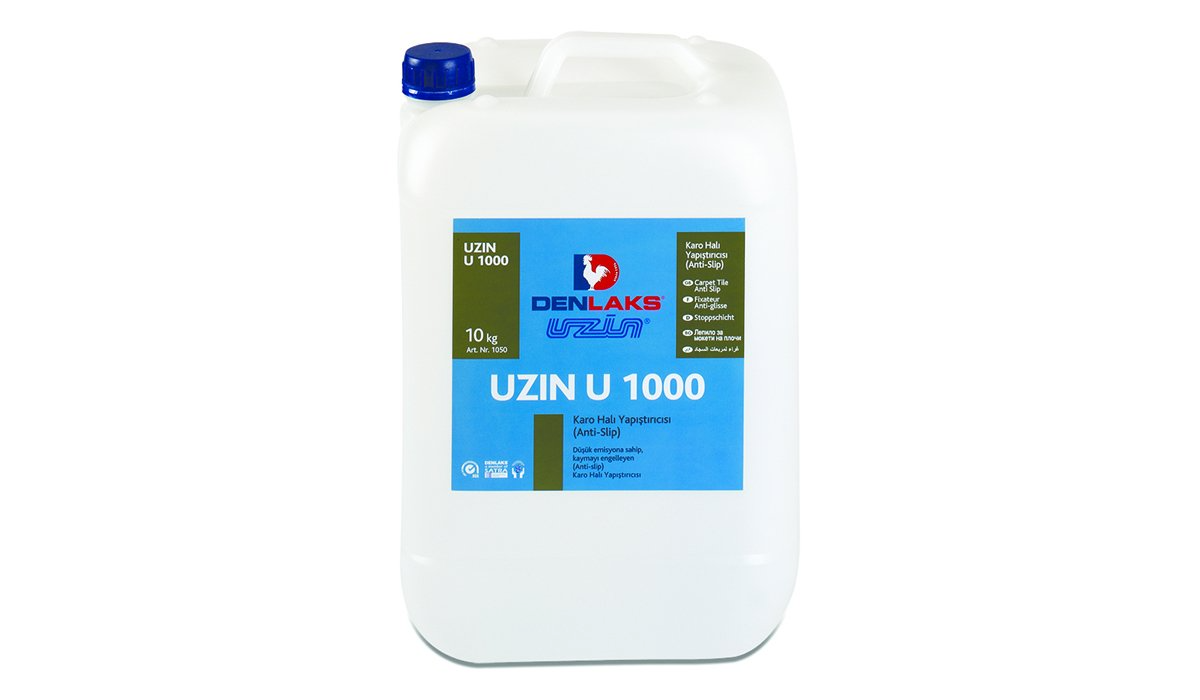 Denlaks Uzin U1000  Karo Halı Yapıştırıcısı - 10kg Bidon