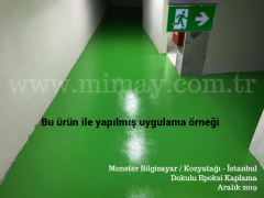 Mimpox ME35  Epoksi Dokulu Zemin Boyası - 20kg set