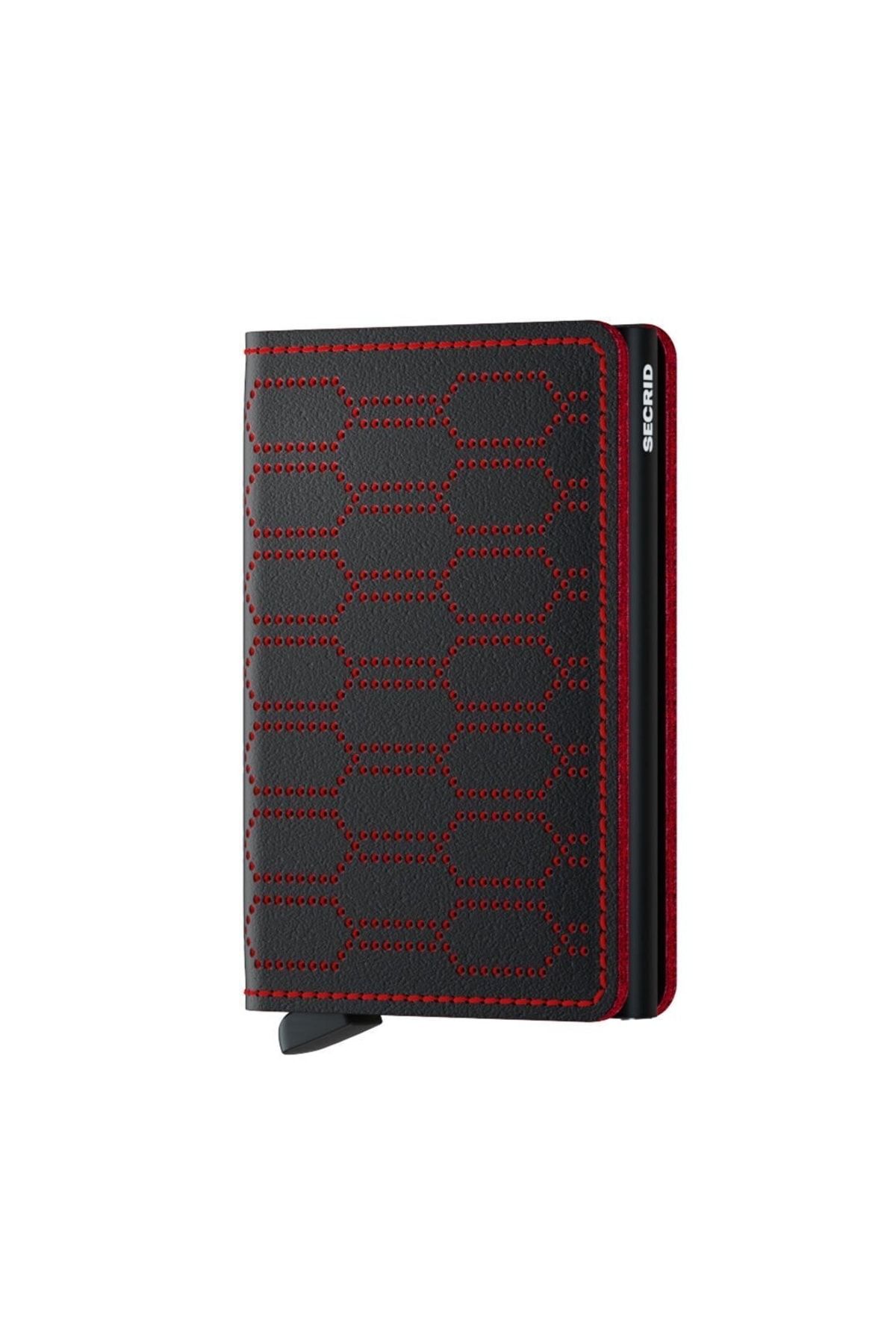 Secrid Slim wallet Fuel Black-Red