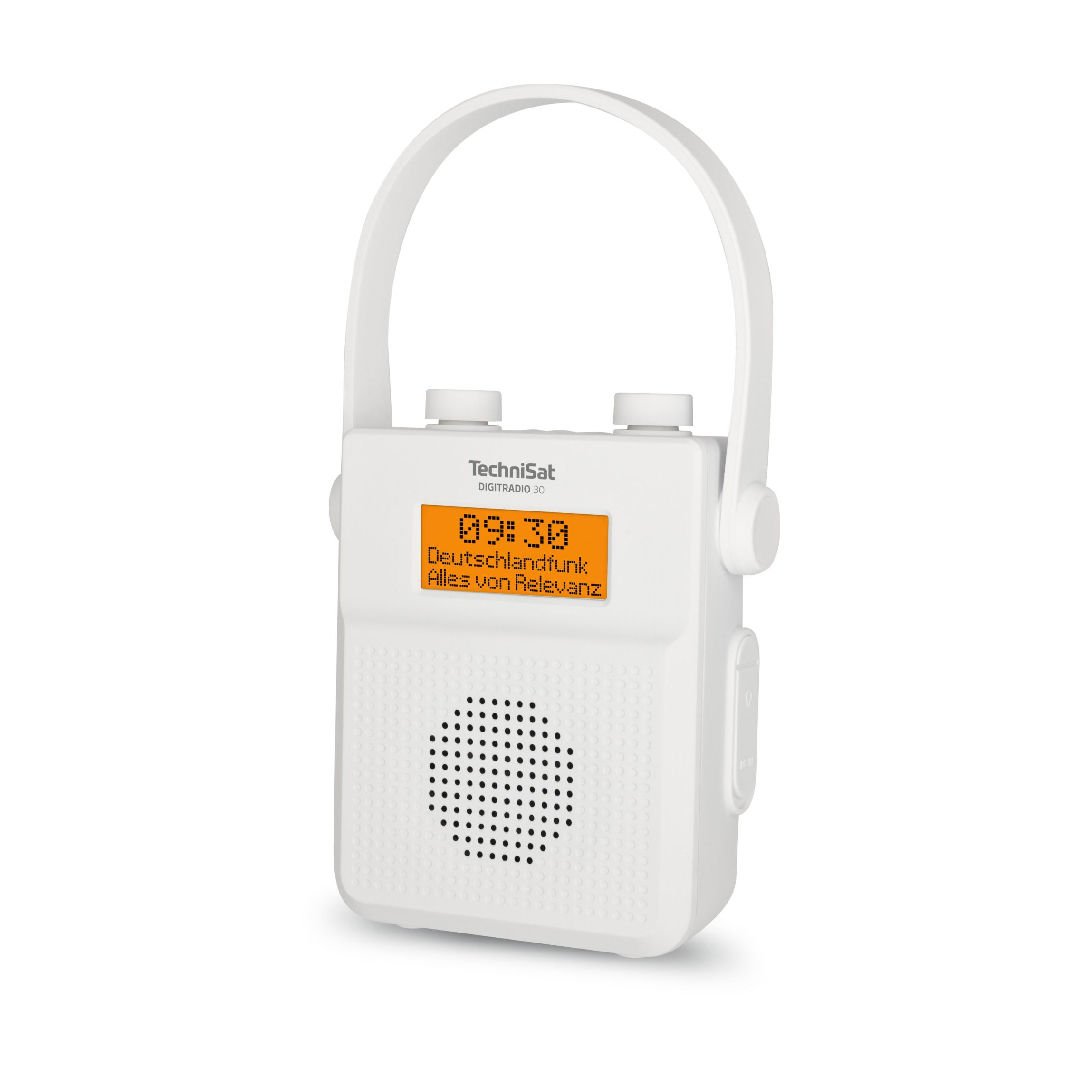 Bluetooth Ses Akışı Ve Pil Özellikli Taşınabilir Dab+Duş Radyosu - Dıgıtradıo 30