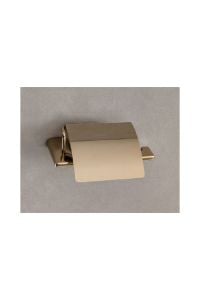 Slımo Kapaklı Tuvalet Kağıtlığı Gold Renk 85X118X170 mm