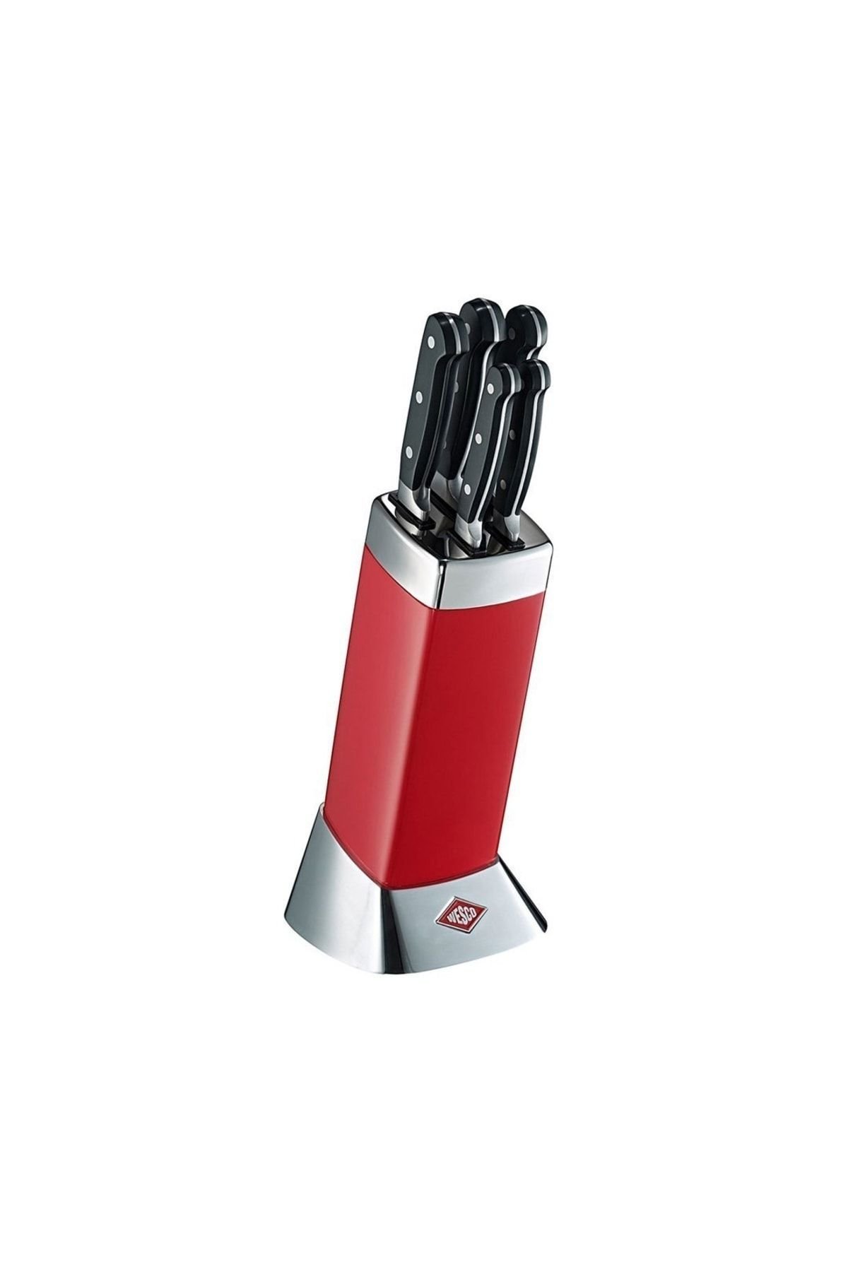 Kırmızı-Classic Line Bıçak Bloğu(150x190x295mm(messen hariç)