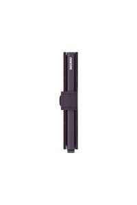 Secrid Miniwallet Matte Dark Purple - Mat Koyu/Mor %100 Orjinal Avrupa Derisi Cüzdan