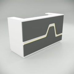 Akr Ofis Ritim Banko Beyaz