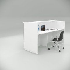 Akr Ofis Ritim Banko Beyaz