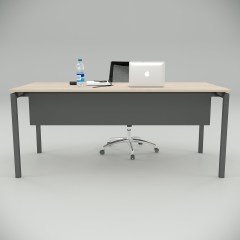 Akr Ofis Ear Çalışma Masası Yenice Meşe