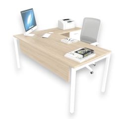 Akr Ofis Ear Ofis Çalışma Masası Keson Etajerli