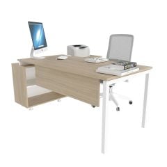 Akr Ofis Ear Çalışma Masası (160cm Alt Etajerli)