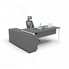 Akr Ofis Ear Çalışma Masası (160cm Alt Etajerli)