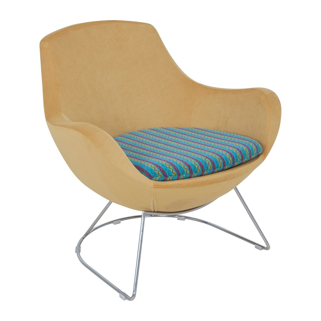 Akr Ofis Nokta Tekli Bekleme Koltuğu