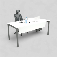 Akr Ofis Ear Çalışma Masası (80cm Alt Etajerli)