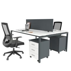 Akr Ofis Ear İkili Çalışma Masası Workstation