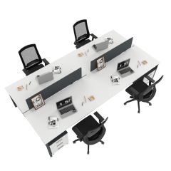 Akr Ofis Ear Dörtlü Workstation