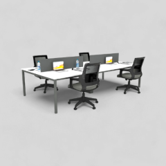 Akr Ofis Ear Dörtlü Workstation