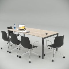 Akr Ofis  Ear Toplantı Masası Meşe