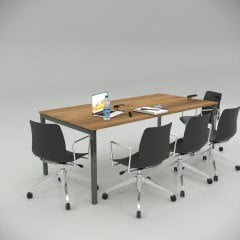 Akr Ofis  Ear Toplantı Masası Anadolu Ceviz