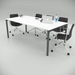 Akr Ofis  Ear Toplantı Masası Beyaz