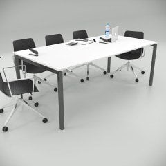 Akr Ofis  Ear Toplantı Masası Beyaz