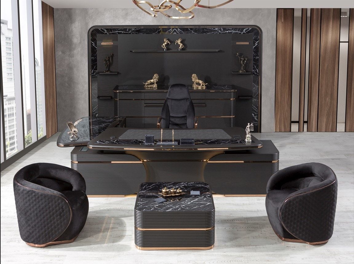 Akr Ofis Excelance Black Vip Makam Takımı