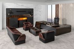 Akr Ofis Versace Abanos Vip Makam Takımı