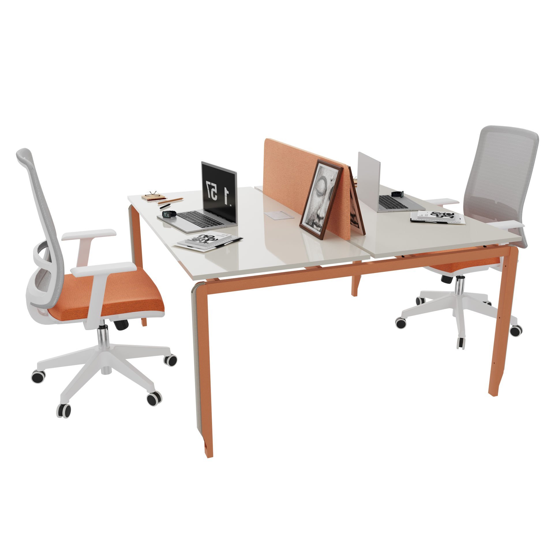 Akr Ofis İkili Zoom Workstation