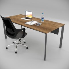 Akr Ofis Corner Çalışma Masası Ceviz