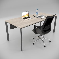 Akr Ofis Corner Çalışma Masası Meşe