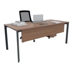 Akr Ofis Corner Ofis Çalışma Masası 80cm Alt Etajerli