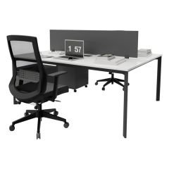 Akr Ofis  Corner İkili Çalışma Masası Workstation