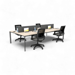 Akr Ofis  Corner Dörtlü Workstation