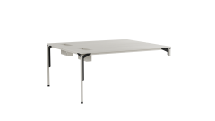 Akr Ofis ikili Pure Workstation (Etajerli)