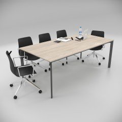 Akr Ofis  Corner Toplantı Masası Meşe