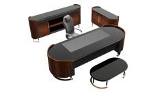 Akr Ofis Negro Premium Makam Takımı