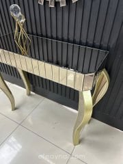 SİNDİRELLA-BRONZ DRESUAR & PİYANO AYNA TAKIMI (*4 AYAKLI*)