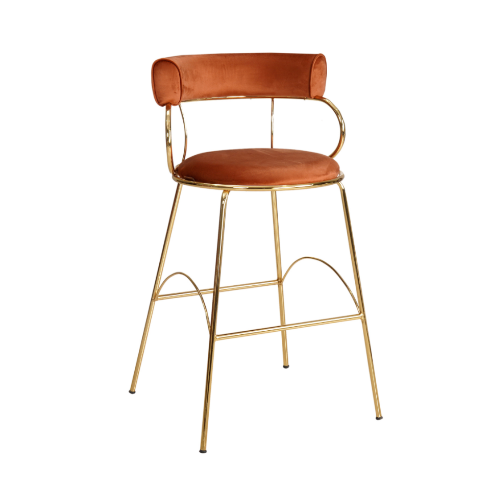 Lenya  Metal Bar Sandalyesi