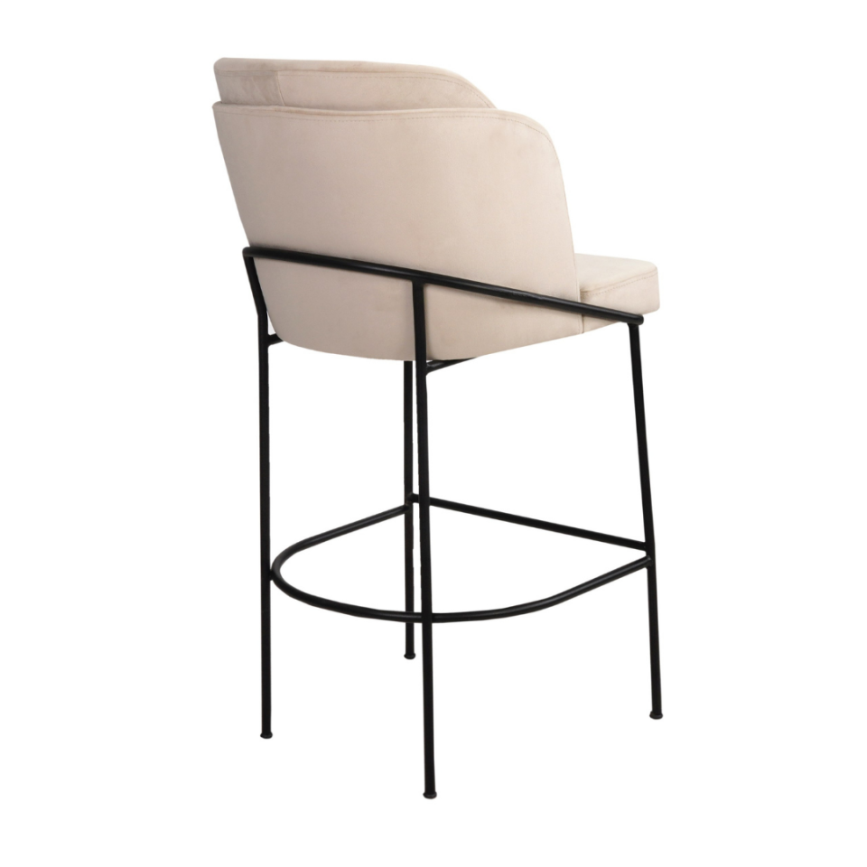 Minotti Metal Bar Sandalyesi
