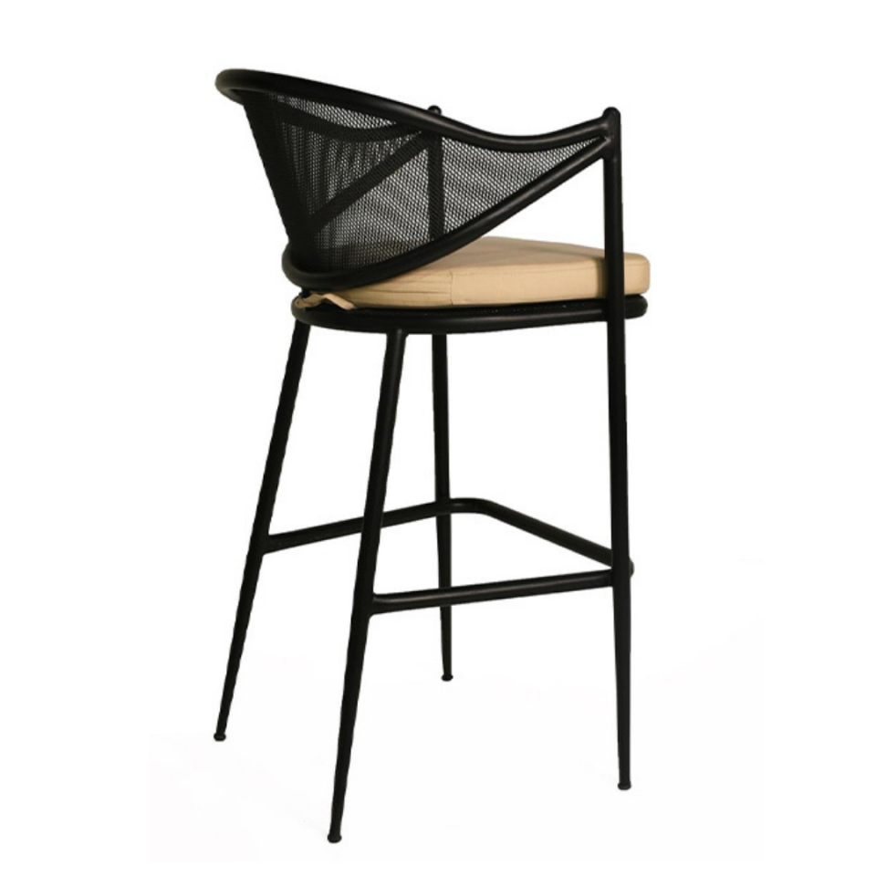 Bullet Metal Dış Mekan Bar Sandalyesi