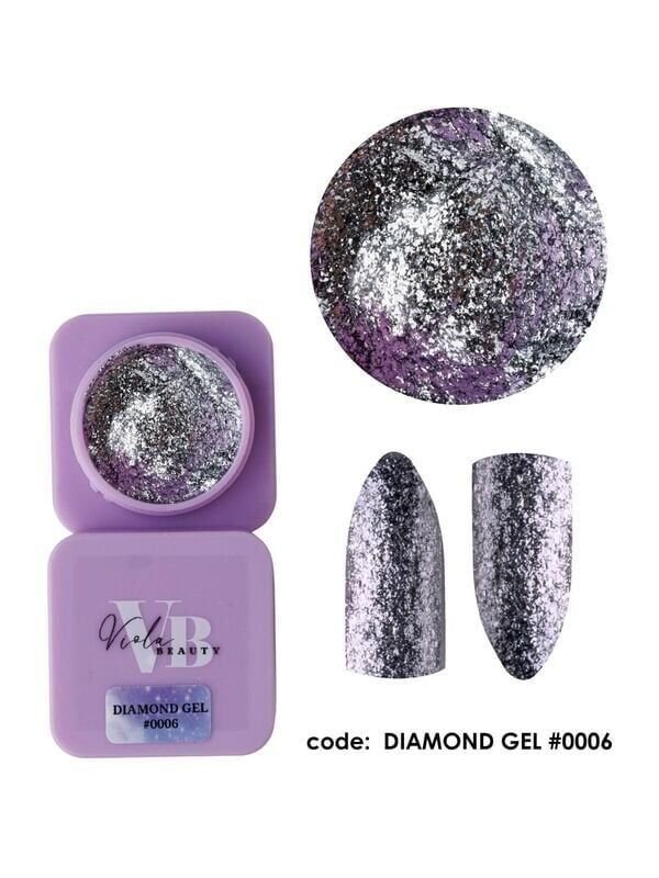 Viola Beauty Diamond Paint Gel #0006 6gr