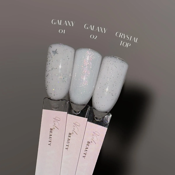 Viola Beauty Galaxy Top Coat #002 - Simli Top Coat 13 ml