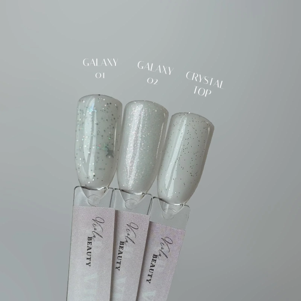Viola Beauty Galaxy Top Coat #002 - Simli Top Coat 13 ml