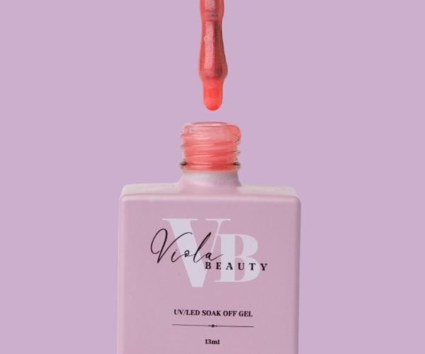 Viola Beauty Shimmer Base Coat #0002 - Renkli Base Coat 13 ml