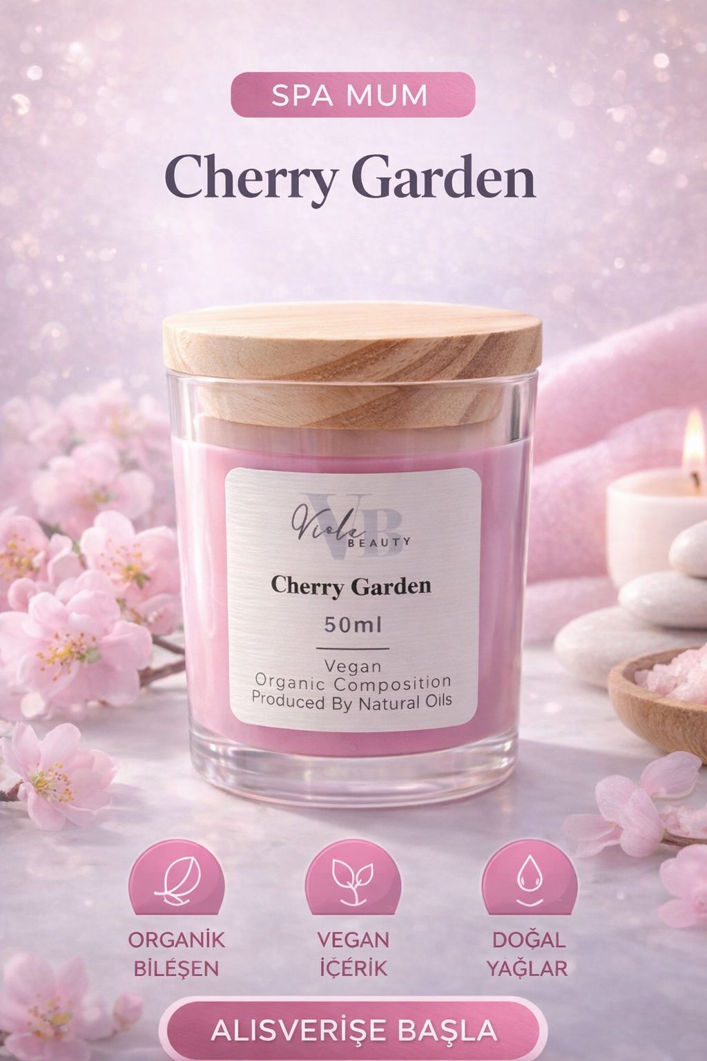 Viola Beauty Spa Mum - Cherry Garden - 50 ml