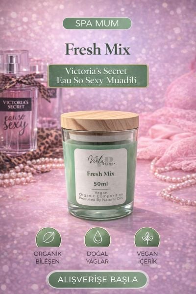 Viola Beauty Spa Mum - Fresh Mix (Victoria Secret- Eau So Sexy Muadili) - 50 ml
