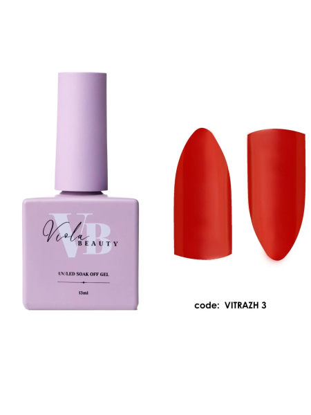 Viola Beauty Vitrazh Collection Kalıcı Oje #0003 13 ml