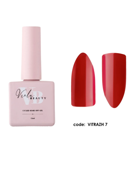 Viola Beauty Vitrazh Collection Kalıcı Oje #0007 13 ml