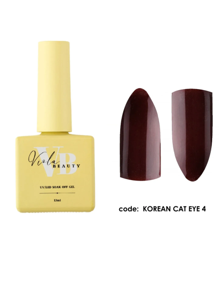 Viola Beauty Kalıcı Oje Korean Cat Eye #0004 13 ml
